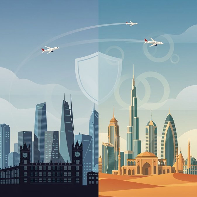 UK Lowers Travel Warning for UAE as Gulf Airspace Stabilises
