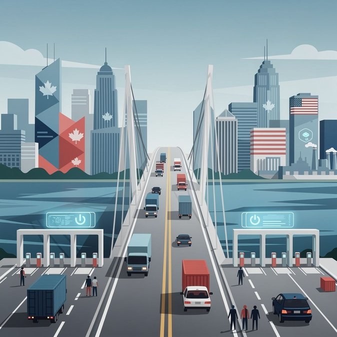 Opening date set for Gordie Howe International Bridge after U.S.–Canada toll-sharing deal