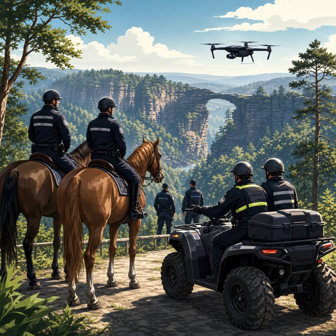 Czech–German joint patrols flood Czech Switzerland to pre-empt Vatertag excesses