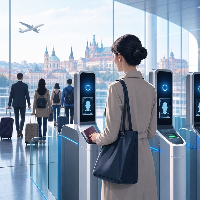 Prague Airport opens eGATE automated passport control to travellers from the UK, Japan, Taiwan and South Korea