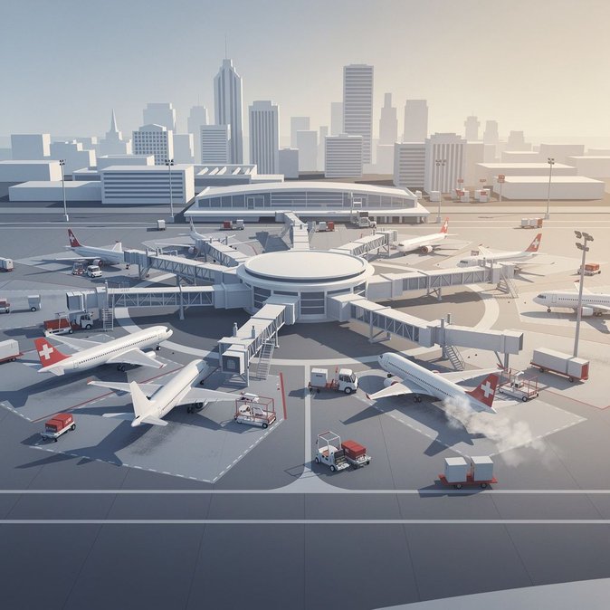 Swissport se retire de Dallas-Fort Worth, soulevant des questions sur les normes suisses de manutention au sol