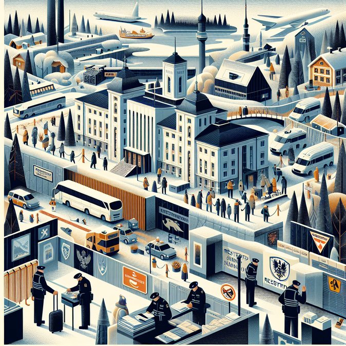 Lapland Border Guard reports record airport traffic and security incidents in February