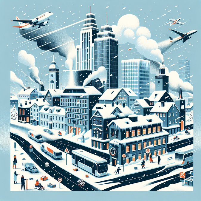 Heavy snowfall snarls winter-holiday traffic across Finland, prompting travel safety alerts