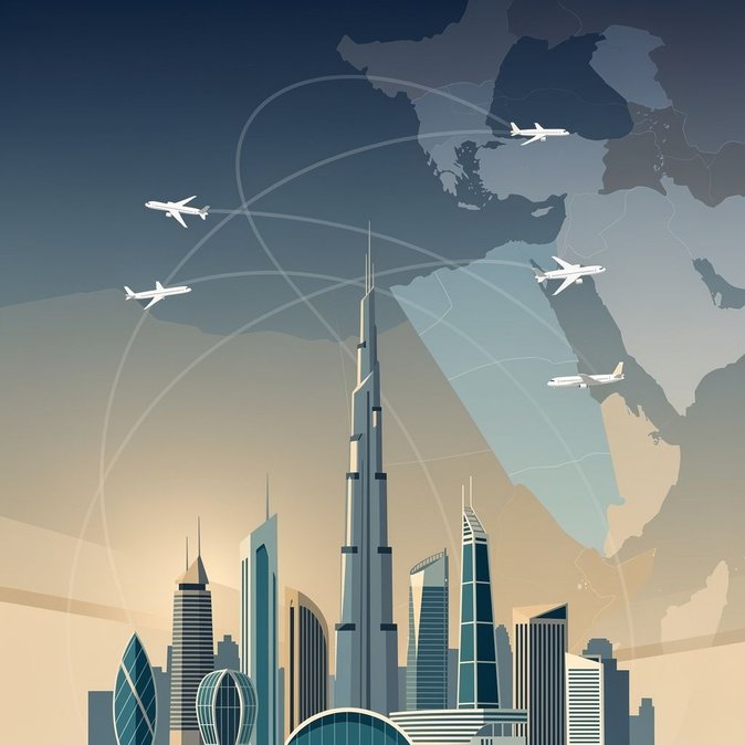 الفضاء الجوي الإماراتي يبقى مفتوحًا وسط توترات الخليج، وفقًا لتقرير الوضع من سولاس جلوبال