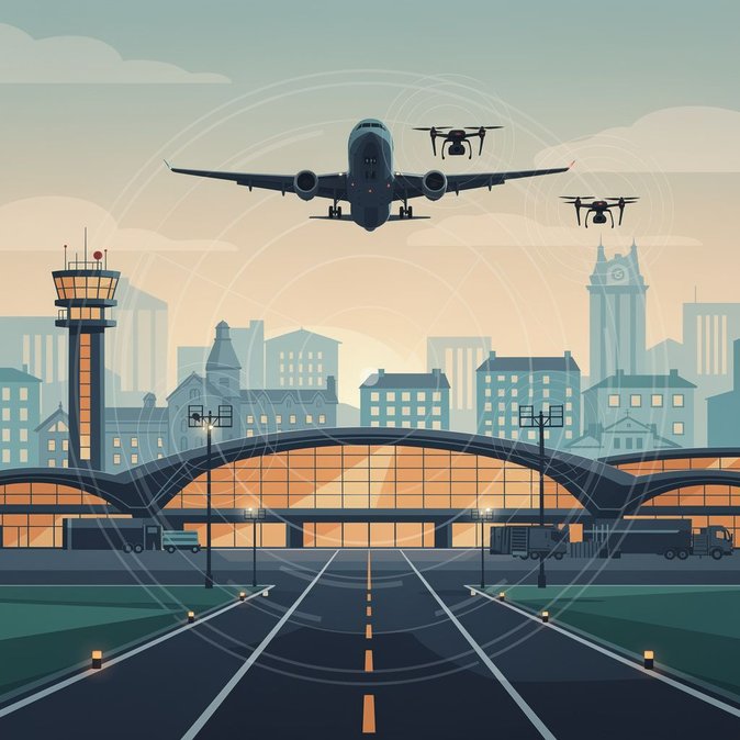Avistamiento de dron cerca de vuelo entrante de Aer Lingus reaviva debate sobre seguridad aeroportuaria y regulación