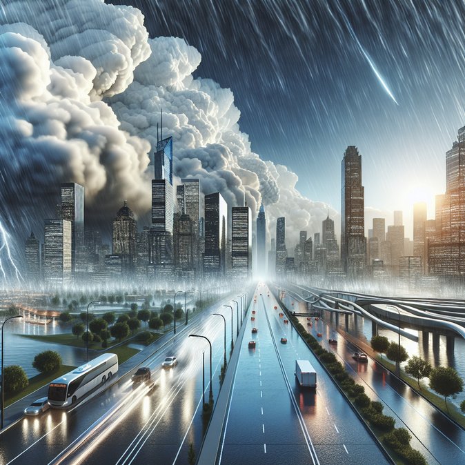 Storm ‘Byron’ floods roads and delays flights—mobility managers activate weather contingency plans