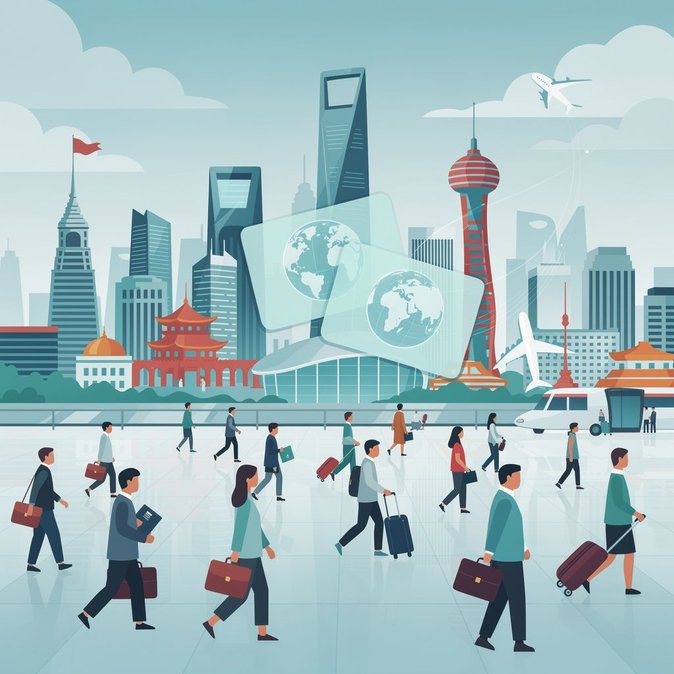 Visumfreie Einreisen machen 78 % der 22,9 Millionen ausländischen Ankünfte in China im ersten Halbjahr 2026 aus