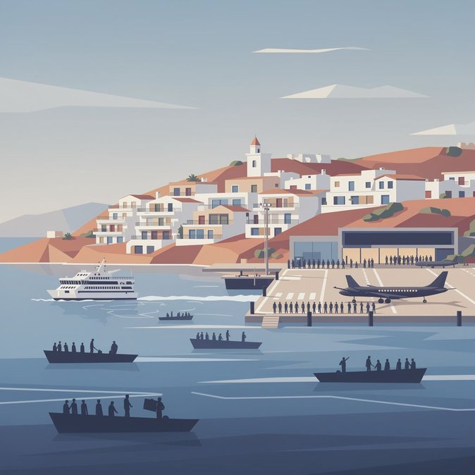 Spain Fast-Tracks Emergency Logistics to Cope With Migrant Surge in the Balearic Islands