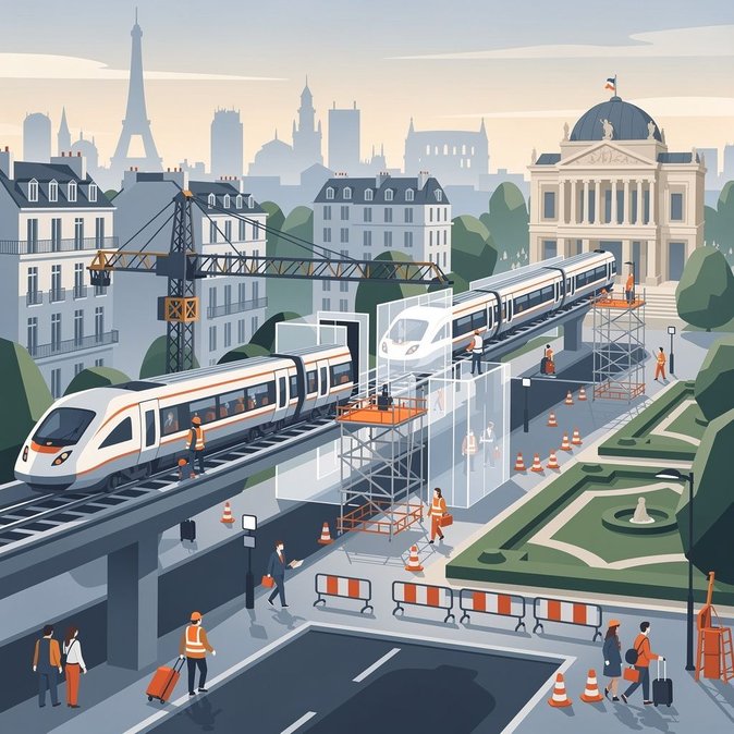 منطقة باريس تبدأ أعمال الصيف: إغلاق خط RER C بين أوسترليتز والضواحي الغربية ابتداءً من 15 يوليو