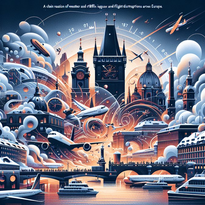 More Than 1,000 European Flights Cancelled or Delayed on 5 March—Czech Travellers Face Knock-On Disruptions