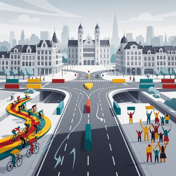 Fermetures de routes, manifestations et BXL Tour : Bruxelles lance une alerte mobilité pour le week-end du 14 juin