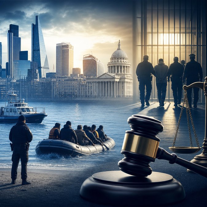 CPS fast-tracks prosecutions of Channel-crossing migrants under new 2026 Border Security Act