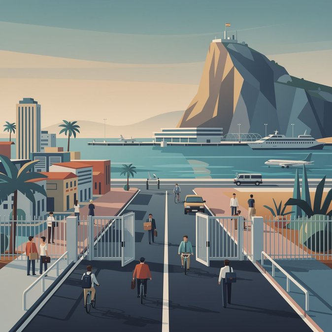 L’accord UE-Royaume-Uni sur Gibraltar, prévoyant la suppression de la barrière frontalière, entre en vigueur cette semaine