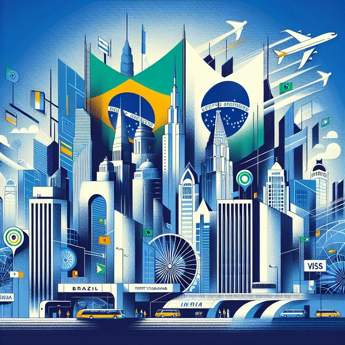 Brazil and India agree to 10-year visitor visas, boosting South-South travel