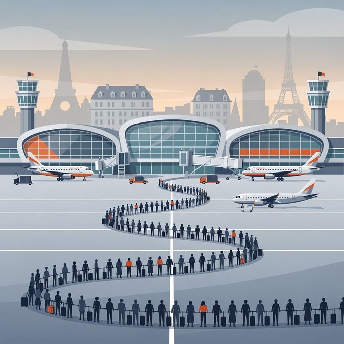 París CDG, Orly y Le Bourget enfrentan huelga del personal de tierra el 18 de junio: viajeros deben prepararse para grandes retrasos