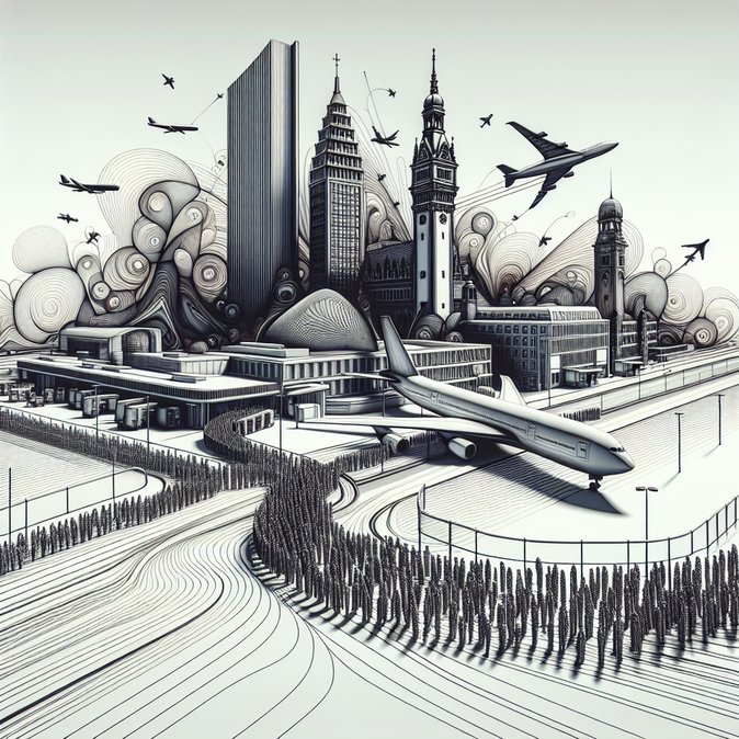 Ver.di Calls Short-Notice Strike at Hamburg Airport, Disrupting Post-Holiday Travel