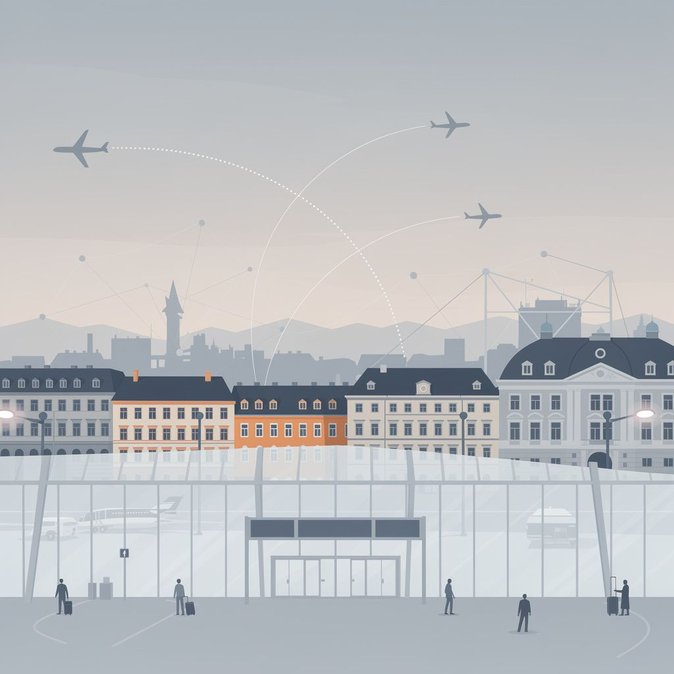Tráfego do Aeroporto de Viena cai em setembro com transferência de voos para hubs fora da Áustria