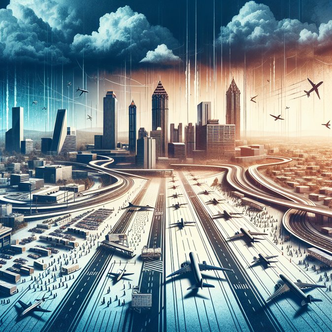 Atlanta’s Hartsfield-Jackson hit by 3,000-plus flight disruptions amid weather and checkpoint closure