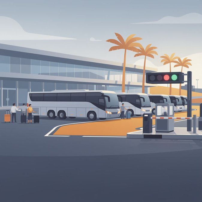 Les voyagistes dénoncent la nouvelle taxe sur le stationnement des autocars à l’aéroport de Tenerife Sud