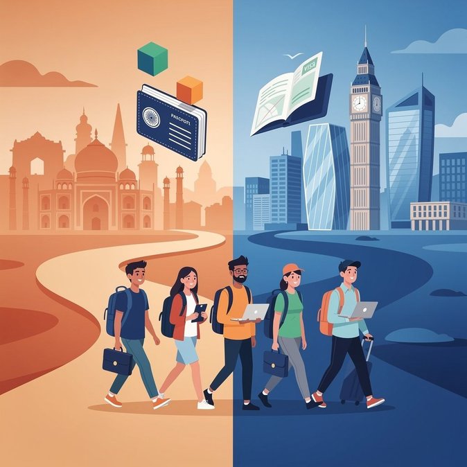 Reino Unido abre ruta de visitantes para participantes de Erasmus+ y aclara requisitos para estudiantes indios