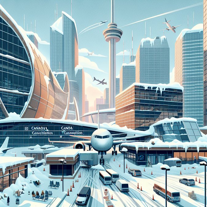 Wave of cancellations at Toronto, Vancouver and Montreal underscores fragility of winter flight schedules