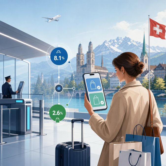QuickZoll App Upgrade Lets Travellers Declare Goods at Both Swiss VAT Rates