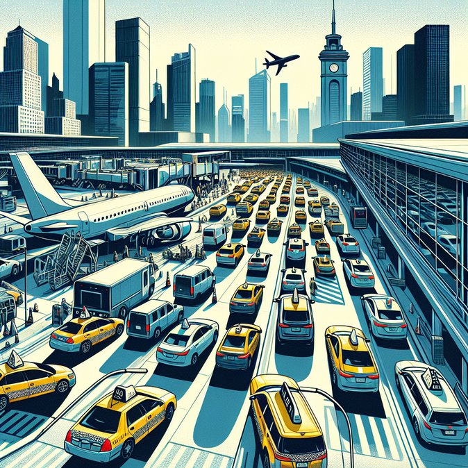 Taxi ‘Slow-Drive’ Protest Chokes Access to Dublin Airport