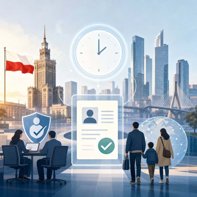Poland Proposes “Silent-Consent” Rule to Cut Residence-Permit Backlogs