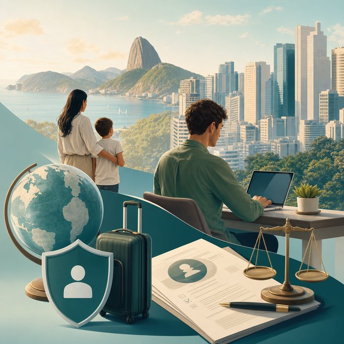 Brazilian Law Firm Clarifies How Foreigners Can Convert Tourist Stays to Digital-Nomad Residence In-Country