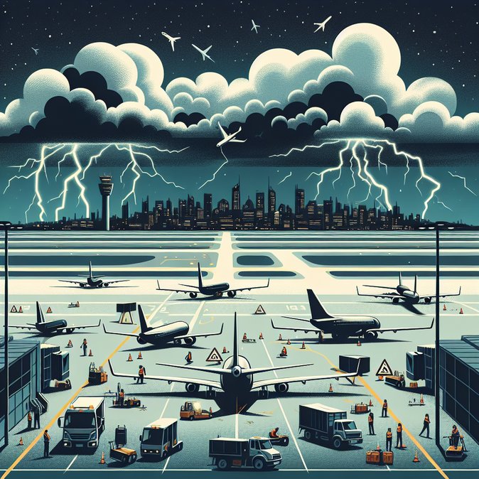 天气、跑道维修和机组人员短缺导致悉尼-墨尔本-布里斯班航线38次航班取消，380次延误