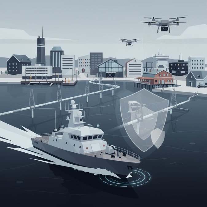 Nuevas facultades para la Guardia de Fronteras finlandesa para proteger la infraestructura submarina y enfrentar la amenaza de los drones