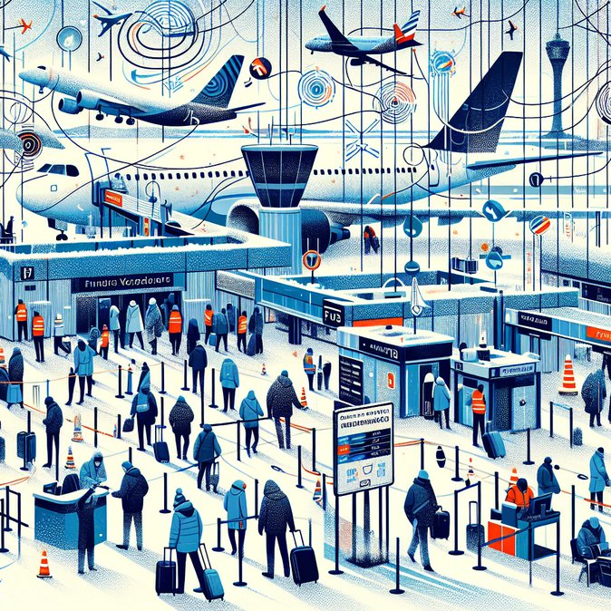 Thousands of passengers stranded as major French airports suffer 29 cancellations and 216 delays in a single day