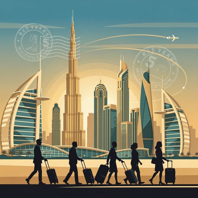 Les Émirats arabes unis ouvrent un visa touristique à entrées multiples valable 5 ans pour toutes les nationalités