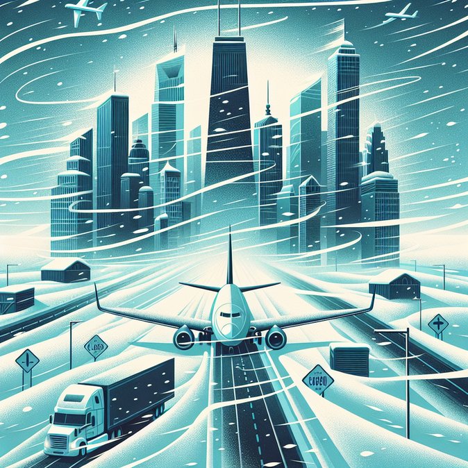 Winter Storm Ezra Grounds U.S. Flights and Upends Holiday Business Travel