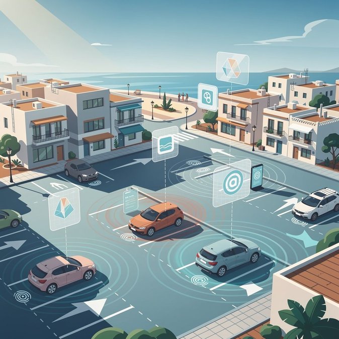 Limassol pondrá en marcha una red de estacionamiento inteligente de 5 millones de euros a principios de julio