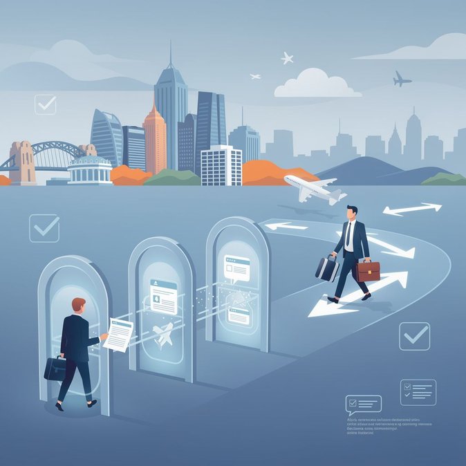 Mise à jour Smartraveller : rappel aux Australiens de remplir la Déclaration de voyageur pour la Nouvelle-Zélande avant le contrôle des passeports