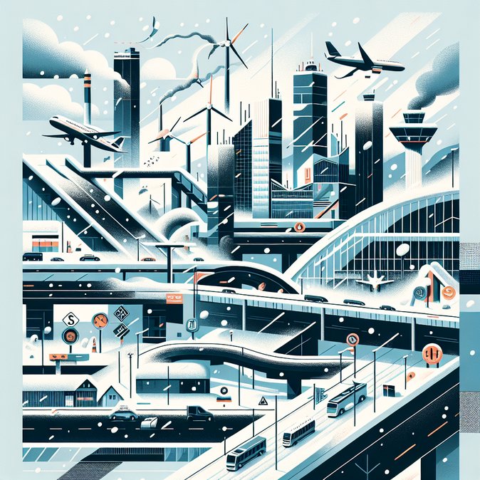 Europe-wide weather and strike chaos slows German airports, warns industry tracker