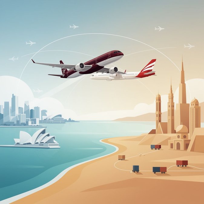 فيرجن أستراليا وقطر Airways تضاعفان رحلات سيدني – الدوحة، بإضافة 7,000 مقعد أسبوعياً