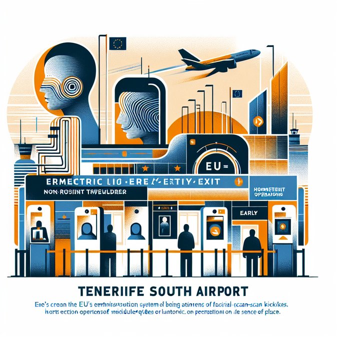 Tenerife South Becomes Spain’s First Airport to Activate EU Biometric Entry/Exit System