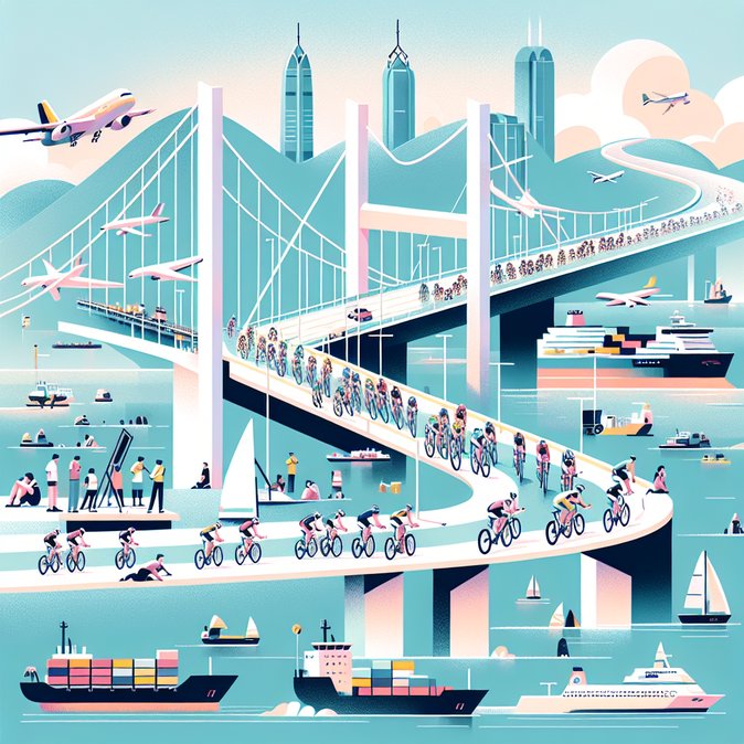 Cross-border Cycling Race Shuts Hong Kong-Zhuhai-Macao Bridge, Causing Half-Day Border Disruption for Travellers