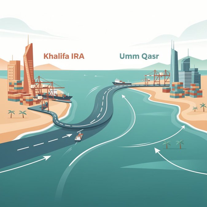 AD Ports Group inaugurates direct weekly shipping corridor linking Khalifa Port with Iraq’s Umm Qasr