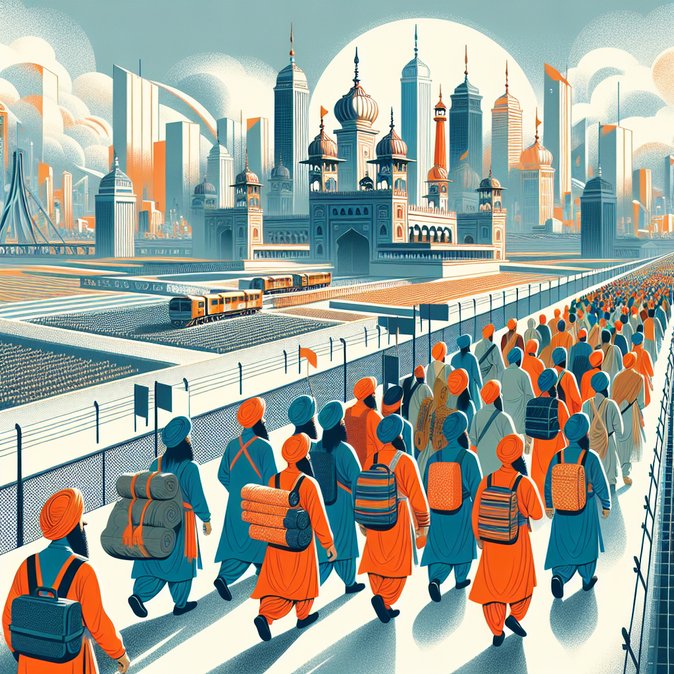 Pakistan Issues 2,800 Visas to Indian Sikh Pilgrims for Baisakhi Despite Kartarpur Closure