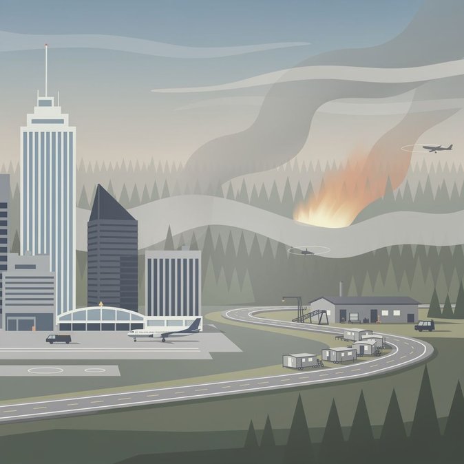Saskatchewan Wildfire Update: No Evacuations Yet, But Smoke May Disrupt Northern Travel