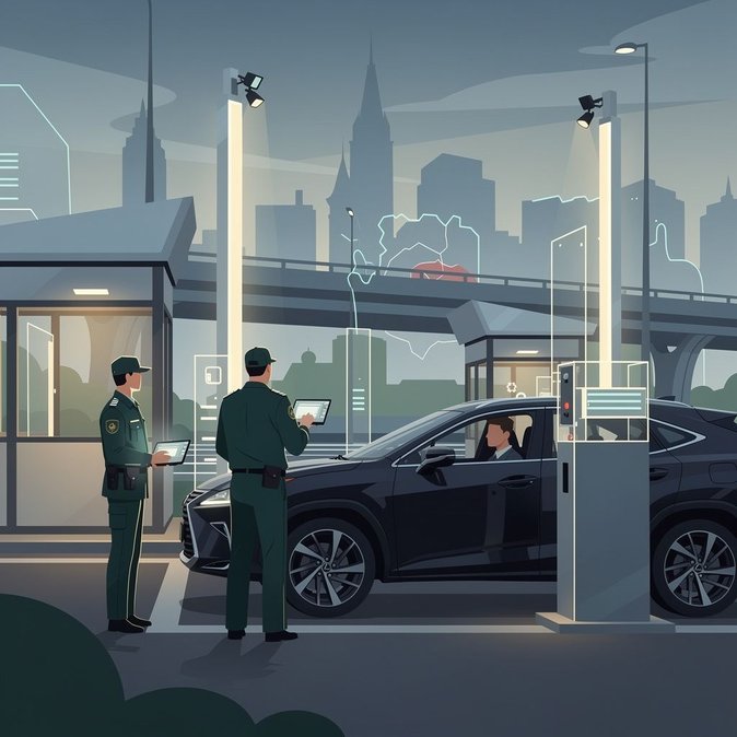 Grenzschutz stellt Lexus im Wert von 50.000 € am Grenzübergang Grzechotki sicher – Fahrzeug zuvor in Deutschland gestohlen
