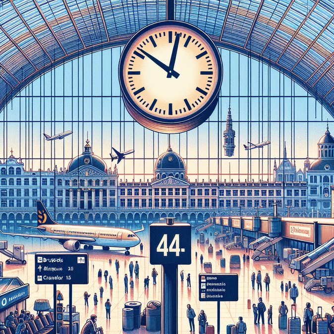 Brussels Airport to Shut Down All Departing Flights on 12 March Amid Security Staff Strike