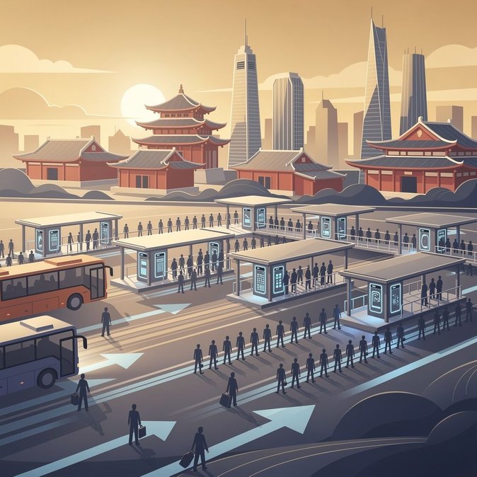 La Chine Renforce le Personnel aux Frontières pour Maintenir un Délai de Dédouanement Inférieur à 30 Minutes pendant les Vacances
