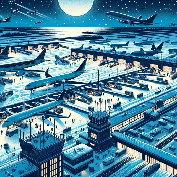 Zurich Airport steps up de-icing operations as sub-zero snap threatens flight schedules