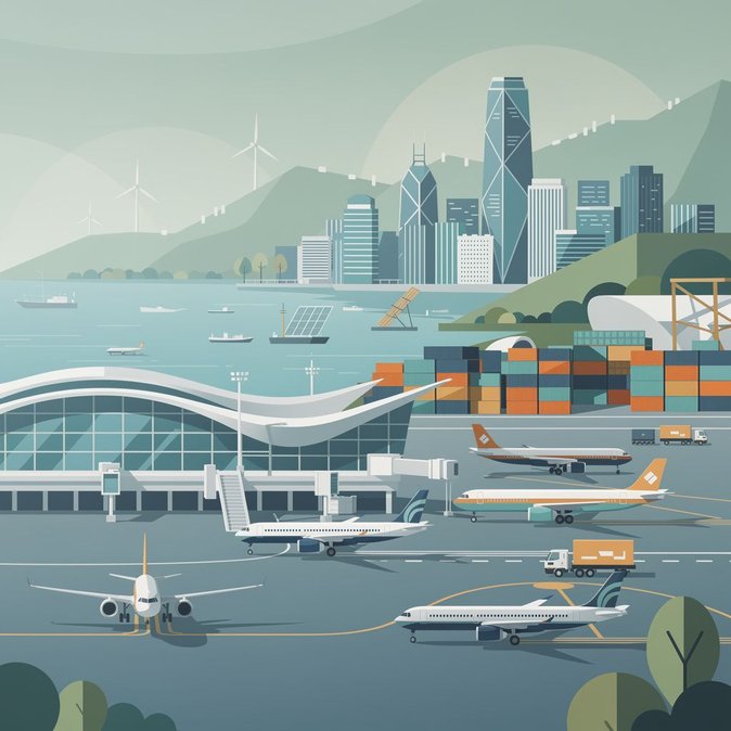 El tráfico de pasajeros en el Aeropuerto Internacional de Hong Kong crece un 12% en el primer semestre de 2026, mientras que el aumento de carga supera al de sus competidores regionales