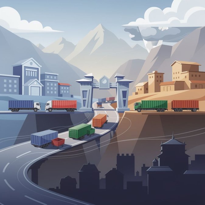 La frontera de Tatopani entre Nepal y China reabre por tres días para desbloquear la carga festiva