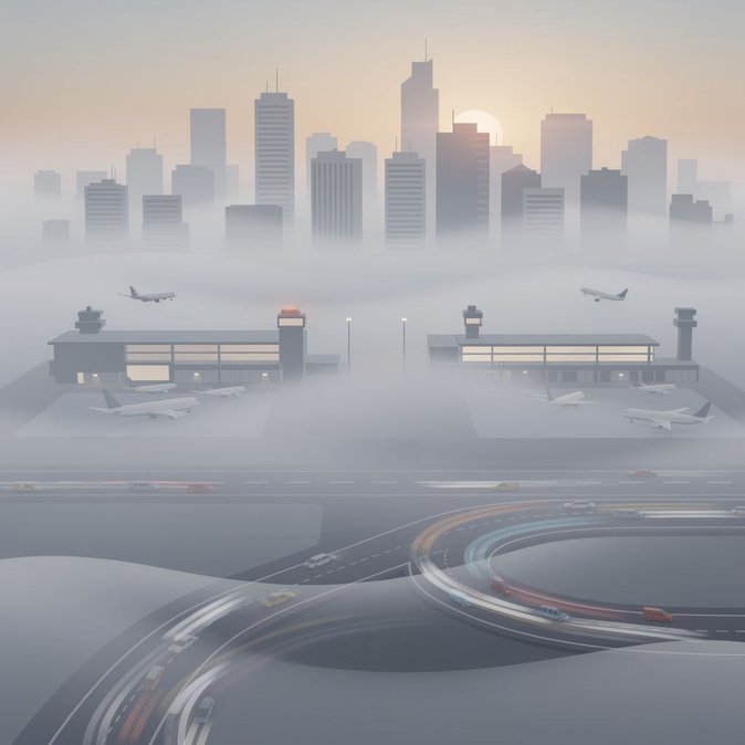 Densa niebla matutina interrumpe operaciones en los aeropuertos Congonhas y Guarulhos de São Paulo